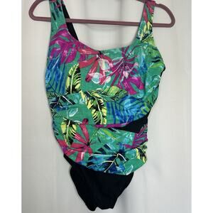 Sonnet‎ Shores SZ 12 Vibrant Vacation One Piece Swimsuit
